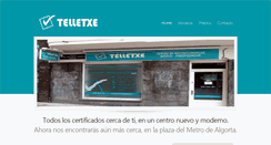 Desktop Screenshot of centrotelletxe.com